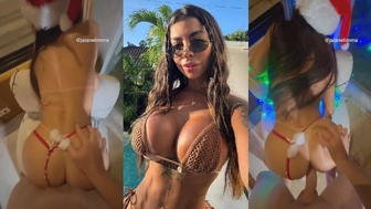 Morena carioca peituda fodendo no pelo e levando gozada