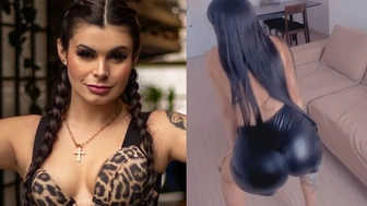 Eduarda Diamond vídeo caseiro rebolando o rabo e dançando funk