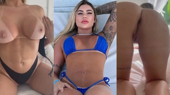 Gabi Tamiris vídeo vazado nua de quatro mostrando o cuzinho e a xoxota