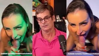 Andressa Urach transando com Gil Raiz no porno do Privacy