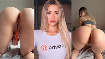 Laine Loirinha Privacy grátis nua mostrando a buceta e o cuzinho apertado
