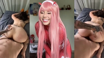 Kinechan transando no pelo de quatro gemendo gostoso na pirocaa