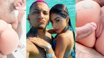 Mc Mirella gemendo no sexo anal com o marido Dynho Alves