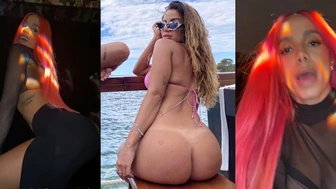 Onlyfans Anitta rebolando sem calcinha em vídeo amador