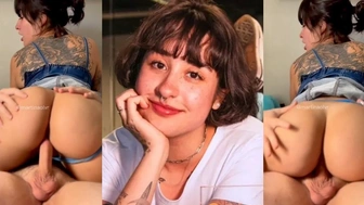 Martina Oliveira dando a buceta rebolando muito gostoso na pica