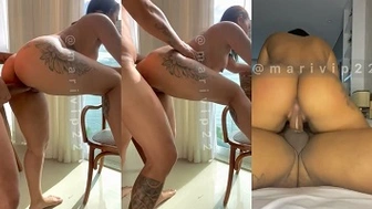 Mari Vip22 sentando gostoso na pica mostrando o que seu rabão faz