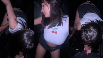 Myla Fire transando sem camisinha com um estranho no swing