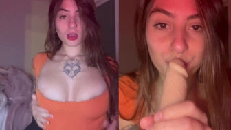 Videos porno com novinhas famosinha do tiktok mamando um consolo