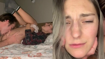 Eva Elfie transando e gemendo alto no sexo safado com o namorado