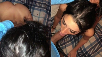Mackzjones Only pagando boquete pelada de quatro na cama