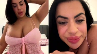 Lissa Aires caiu na net se masturbando piscando o cuzão