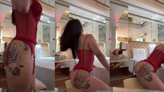 Mariana Casaroto caiu na net rebolando com lingerie safada