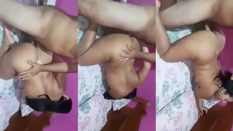 Porno amador morena da bunda grande gozando de quatro na vara do macho