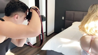 Vanessa Bohorquez fodendo com fotógrafo novinho do pau dotado