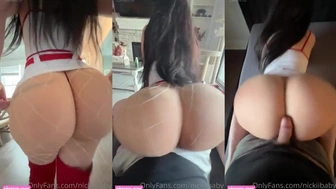 Porno xxx Nickiibaby fudendo como uma puta com macho dotado