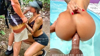 Dhi Hotwife packs de vídeos de sexo da casada transando com seus amantes