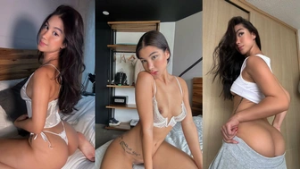 Marci Moral Onlyfans gratis com roupa de couro em video de fetiche