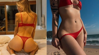 Bru Bru Onlyfans gratis dançando funk com calcinha socada no rabo