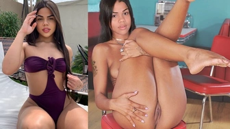 Tati Maya caiu na net dançando funk de calcinha fio dental socada no rabão gostoso