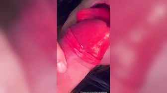 Maria Leite pagando boquete pro namorado em um belo sexo oral
