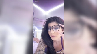 Thaissa Fit pelada caiu na net se exibindo em live para os assinantes
