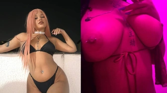 Soulud transando no pelo e gemendo com vibrador na buceta durante o sexo
