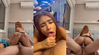 Emily Ferrer faz o amigo gozar com sua rebolada forte