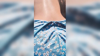 Paola Buzzone nude se exibindo para os vizinhos na varanda