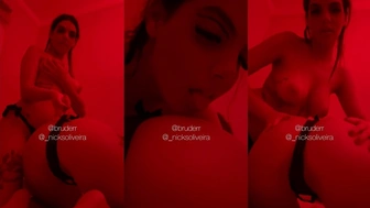Bruderr transando com a novinha Nicks Oliveira no porno lésbico do Privacy grátis