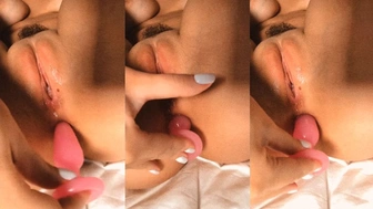 Thorri anal leak metendo um plug anal no cuzinho melado