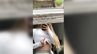 Thorri vazou mostrando os peitos grandes naturais