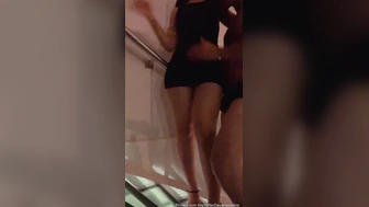 Dayana Santos acompanhante esfregando a bunda no pau do cliente